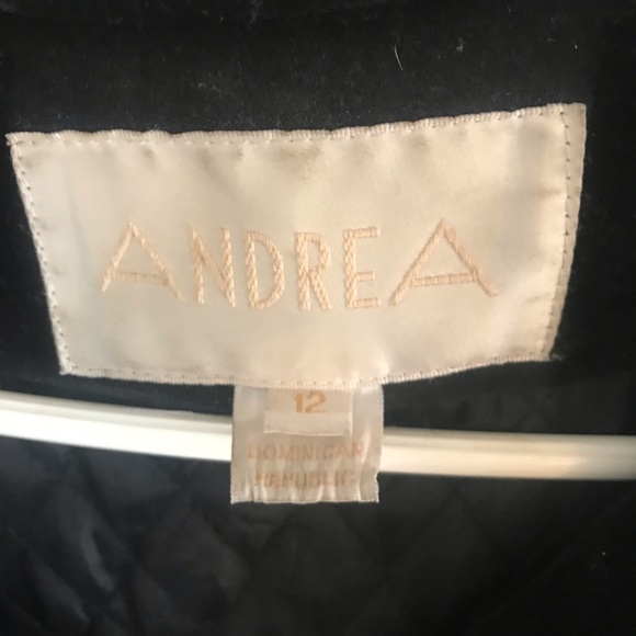 Vintage Hooded, Full-length, Wool Coat, sz 12 - Picture 5 of 12